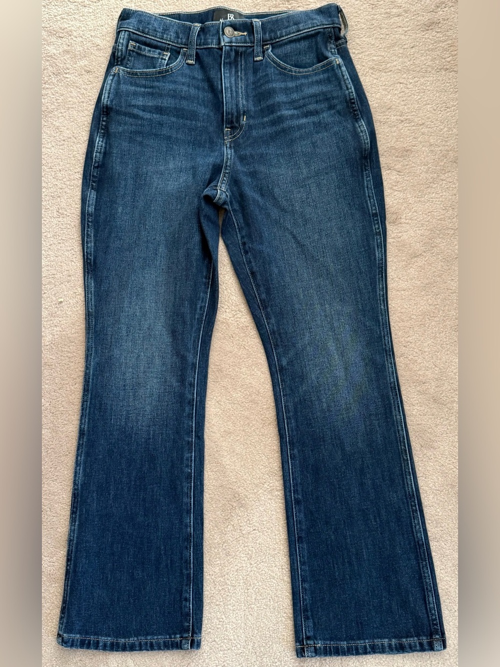 Banana Republic Women’s Bootcut Jeans Size 27 Dark Wash Stretch Denim NWT